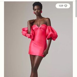 Anthropologie puff sleeve dress!